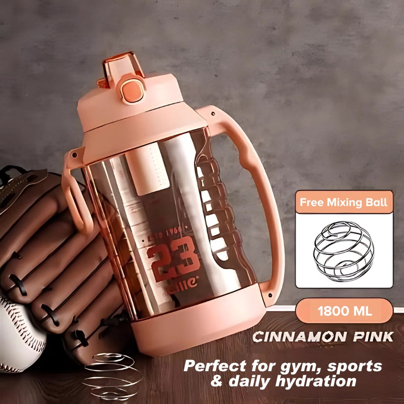 1.8L Shaker Bottle with Mixing Ball