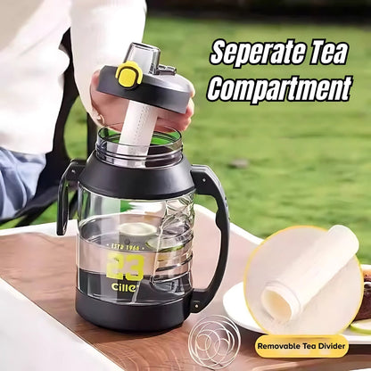 1.8L Shaker Bottle with Mixing Ball